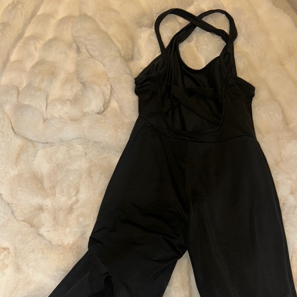 Black Strappy Jumpsuit